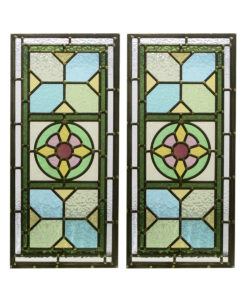 Traditional Detailed Stained Glass Panels