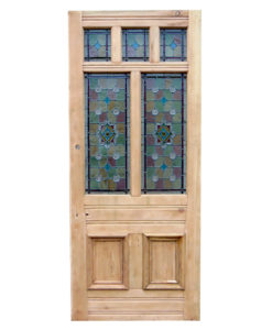 Victorian Intricate Stained Glass Panels