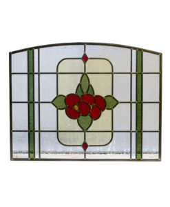 Floral 1930 Stained Glass Panel