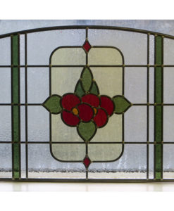 Floral 1930 Stained Glass Panel