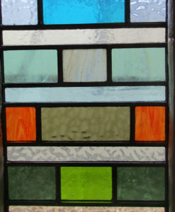 Colourful Contemporary Stained Glass Panels