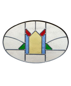 1930s Period Stained Glass Panel