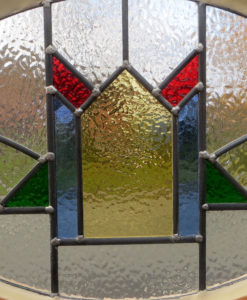 1930s Period Stained Glass Panel
