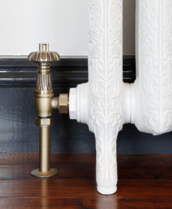 Natural Brass Thermostatic Chatsworth Valves