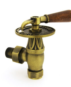 Natural Brass Renaissance Lever Handle Valves