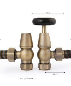 Natural Brass Windsor Valves
