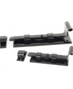 Black Straight Door Bolt 6