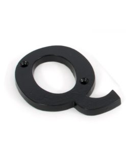 Black Door Letter Q