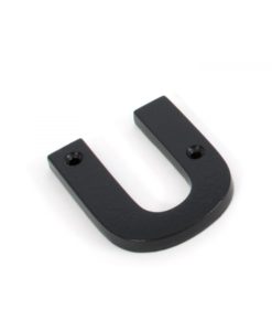 Black Door Letter U