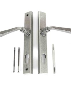 Pewter Patina Avon Slimline Lever Espag. Lock Set