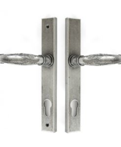 Pewter Patina Cottage Slimline Lever Espagnolette Lock Set