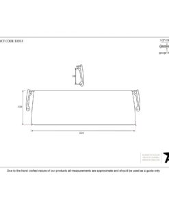 Polished Chrome Letterplate Cover