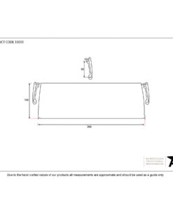 Beeswax Letterplate Cover (Small)