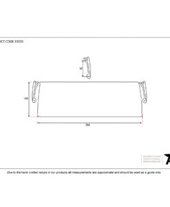 Pewter Letterplate Cover (Small)
