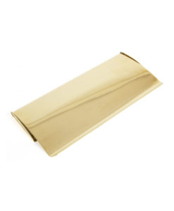 Polished Brass Letterplate Cover (Small)