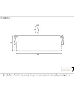 Polished Chrome Letterplate Cover (Small)