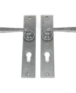Large Pewter Avon Euro Lock Set (72mm)