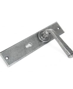 Large Pewter Avon Lever Lock Set