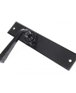Black Large Avon Lever Latch Set