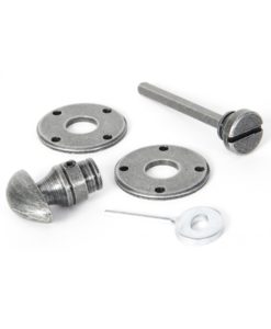 Pewter Round Bathroom Thumbturn