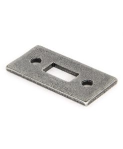 Pewter Bolt Receiver Plate (Large)