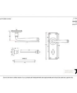 Pewter Avon Pewter Lever Bathroom Set