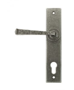 Pewter Avon Lever Espag. Lock Set