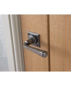 Pewter Avon Lever On Rose Set (Sprung)