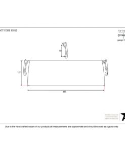 Bronze Letter Plate Cover