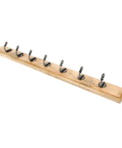 Natural Smooth Timber Stable Coat Rack