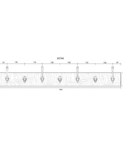 Natural Smooth & Timber Country Hat & Coat Rack