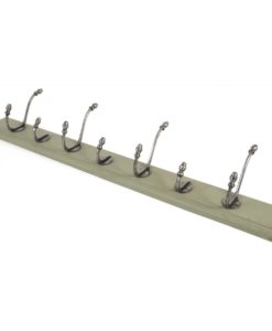 Natural Smooth & Olive Green Country Hat & Coat Rack