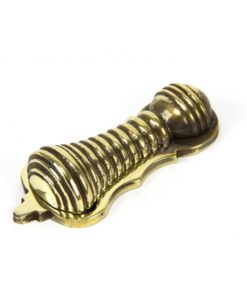 Aged Brass Beehive Escutcheon