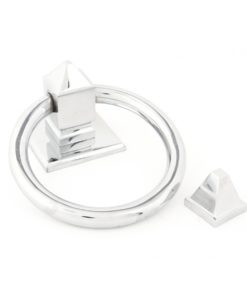 Polished Chrome Ring Door Knocker