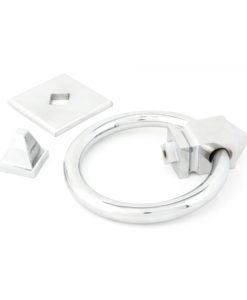 Polished Chrome Ring Door Knocker