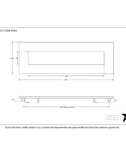 Aged Bronze Letterplate (Large)