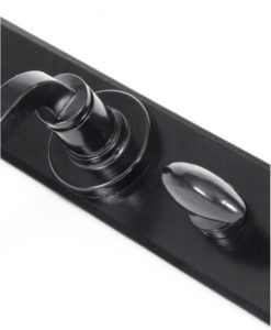 Black Avon Pewter Lever Bathroom Set