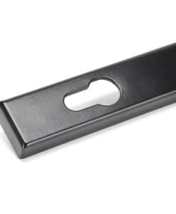 Black Cottage Slimline Lever Espagnolette Lock Set