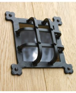 Black Raised Door Grill