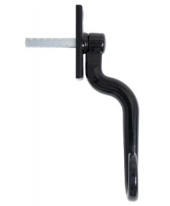 Black Deluxe Monkeytail Espagnolette Handle (LH)