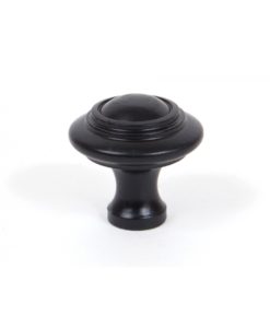 Large Black Cabinet Knob