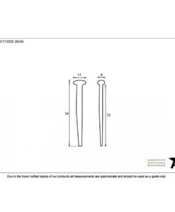 Black Oxide Rosehead Nail 2