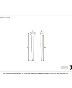 Black Oxide Rosehead Nail 3