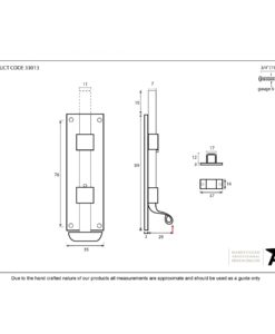 Black Straight Bolt (4