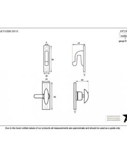Black Cupboard Turn Measurements