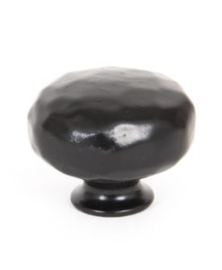 Black Hammered Knob (Large)