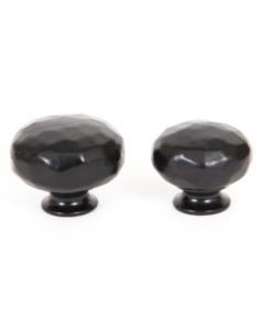 Black Hammered Knob (Large)