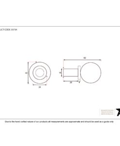 Pewter Patina Ball Finial (Pair)