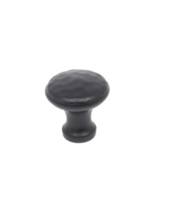 Black Beaten Cupboard Knob (Small)