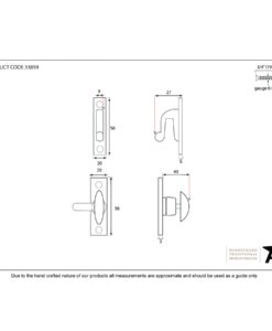 Beeswax Cupboard Turn Measurements